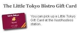 Little Tokyo Bistro Gift Card